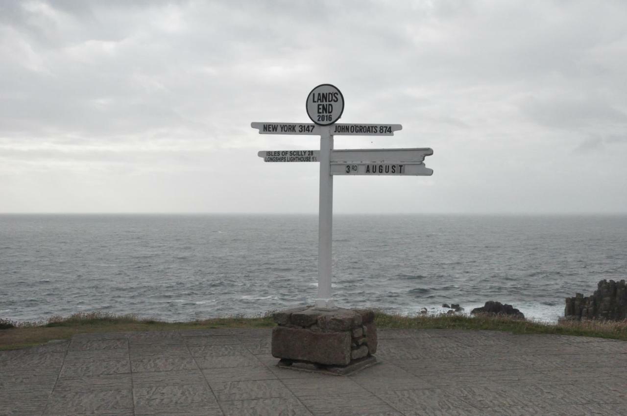 Stunning Seaview Cottage St Just Bagian luar foto